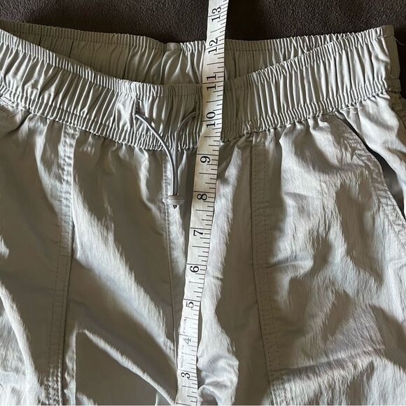 Wild Fable Nylon Cargo Pants Silver Grey XXS Shiny Jogger - Picture 11 of 13